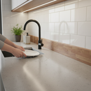 Premium Rounded Edge Upstand 3000mm - Durable Oak Laminate for Elegant Kitchen Design