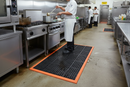 Premium Anti-Fatigue and Anti-Slip Resistant Mat Made of 100% Nitrile Rubber with Drainage Holes for Safe Work Surface