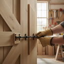 Premium Solid Oak Internal Unfinished Door Lock Block/Bracing Pack for Enhanced Stability and Support