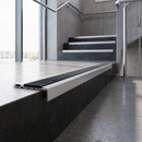 Aluminium Stair Tread Extender 82.5mm with Carborundum Anti-Slip Insert — Anti-Slip Insert Colour: Obsidian
