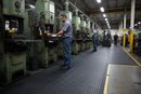Heavy Duty Interlocking Rubber Mat - Anti-Fatigue, Slip-Resistant, and Ergonomic for Industrial Use