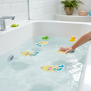 Premium Anti-Slip Kids Bath Stickers - 5 Pack of Colorful Adhesive Treads for Safe and Fun Bath Time
