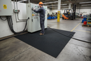 Premium Non-Conductive Rubber Rib Mat for Electrical Safety - 11kV Tested with Anti-Slip Surface and 6mm Thickness