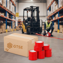 Premium Industrial Grade PVC Vinyl Floor Marking Tape - Bundle of 12 Rolls (50mm x 33m, 0.15mm Thick) for Safety and Organization