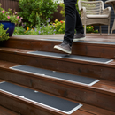 Premium Non-Slip Decking Strips - Aluminium Bolt Down Plates for Enhanced Safety on Wet Surfaces, 115mm x 635mm