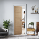 Premium Unfinished Oak Internal Ladder Door with Customizable Design for Rustic Charm and Enhanced Durability