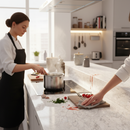 Premium Rounded Edge Upstand 3000mm - Durable Laminate with Stone Effect for Modern Kitchens