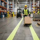 Premium Fluorescent Yellow Non-Slip Tape Roll - Heavy Duty Anti-Slip Traction for Indoor and Outdoor Use with Industrial-Grade Grip