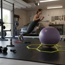 Premium Heavy-Duty Rubber Matting Roll - Non-Slip, Waterproof, 3mm Thick Flooring for Indoor and Outdoor Use