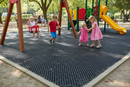 Premium Impact-Absorbing Rubber Matting for Playgrounds and Walkways - Easy Installation, Natural Rubber, Anti-Slip Design, 23mm Height