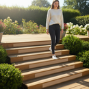 Premium Anti-Slip Decking Strips - 50mm GRP Stair Treads for Outdoor Safety with Long-Lasting Durability