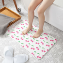 Premium Cherry Blossom Bath Mat - Cute Non-Slip Stone Mat for Bathroom Decor, 39 x 60cm, Anti-Mould and Hygienic
