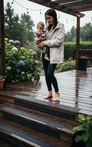 Premium Non-Slip Decking Strips - 5 Pcs (50mm x 400mm) with Quartz Grit for Enhanced Safety and Durability