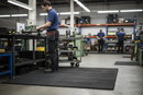 Premium Modular Anti-Fatigue Matting System with Textured Surface and Nitrile Rubber Construction for Heavy Duty Industrial Use