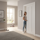 Premium White Primed Internal Door - Solid Core, Engineered for Durability and Enhanced Sound Insulation