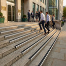 Aluminium Safety Stair Nosing 62x33mm Commercial Heavy Duty