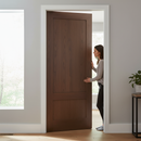 Premium Walnut Internal Fully Finished Door Sample 125mm x 125mm - Ideal for Home Improvement Projects