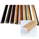 uPVC stair nosing dimensions guide - 30mm wide x 30mm deep profile, 0.9m length