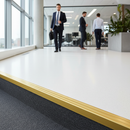 Premium Self-Adhesive Stair Nosing Profile 900mm - Versatile Flooring Solution with Brushed Steel Finish