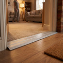 30mm aluminium door threshold strip with sleek metallic finish for indoor and outdoor installations