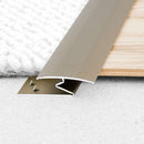Anodised aluminium Z-profile carpet threshold strip 35mm - all colour options