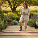 Premium Anti-Slip Decking Strips - 50mm GRP Stair Treads for Outdoor Safety and Durability