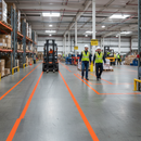 Premium Heavy-Duty Orange Aisle Marking Tape for Industrial Safety with Fast Installation and Custom Sizes