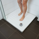 Premium Anti-Slip Bath & Shower Stickers - 8 Durable White Strips for Enhanced Safety