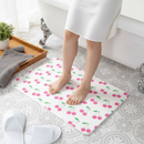Premium Cherry Blossom Bath Mat - Cute Non-Slip Stone Mat for Bathroom Decor, 39 x 60cm, Anti-Mould and Hygienic