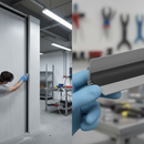 Premium SPC Wall Panel Inner Corner Trim - 2.6m Length Aluminium Trim for Wall Paneling