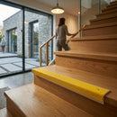 Anti-slip GRP stair nosing strip 1m x 55mm showing textured safety surface for indoor outdoor use