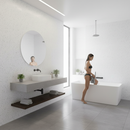 Premium Waterproof PVC Wall Panelling in White Sparkle Finish for Modern Interiors with Easy Installation