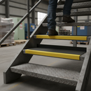 Premium Anti-Slip Stair Tread Covers for Steps - 1000mm x 265mm Turn Up/Turn Down for Enhanced Safety