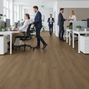 Professional Comfort Luxe Plus 12mm Laminate Flooring with Natural Oak Effect and Built-In Cork Underlay for Enhanced Comfort
