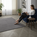 Premium Rigid Core Vinyl Flooring 6.5mm with UV Coating and Embossed Oak Effect for Durability and Moisture Resistance