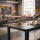 Premium Rounded Edge Laminate Worktop 3000mm x 600mm x 38mm - Durable Granite Effect for Modern Kitchens