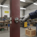 Premium Round Lever CE13 Fire Door Handle Set with Satin and Polished Chrome Finish - Heavy Duty Components and 10-Year Guarantee