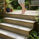 Premium Non-Slip Stair Treads - 15-Pack Anti-Slip Step Strips for Indoor and Outdoor Safety with Easy Installation Roller