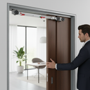 Premium Soft Closing Kit for Pocket Doors - Easy-Stop System with Silent Glide Motion and Adjustable Design