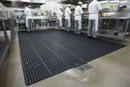 Premium Modular Anti-Fatigue Matting System - 100% Nitrile Rubber with Open Top Design for Excellent Drainage and Swarf Removal