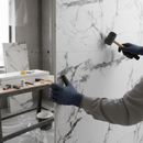 Premium White Marble Effect SPC Wall Panelling with UV Resistant Coating - Elegant Design for Luxurious Interiors