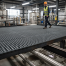 Premium Anti-Slip Open Mesh Grating Panels – Corrosion-Resistant for Walkways, Platforms, and Ramps