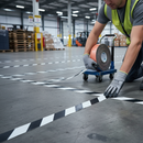 Premium Heavy Duty Floor Marking Tape for Industrial Safety - Easy Application, Durable, Custom Sizes Available
