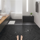 Premium Water-Resistant 8mm Matt Laminate Flooring with Ultra Matt Finish and Herringbone Design for Modern Homes