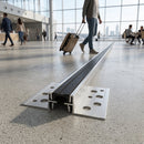 Heavy duty 30mm aluminium structural joint for industrial flooring in warehouses, airports and hospitals