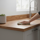 Premium Square Edge Oak Upstand 3000mm - Durable Laminate with Natural Elegance for Modern Kitchens