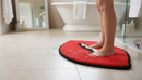 Premium Lips Shaped Bath Mat - Supersoft Non-Slip Rug, Large 50 x 90cm, Red Color for Bathroom Use