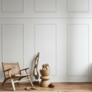 Premium White Painted Large Wall Panelling Kit for Quick Installation and Elegant Interiors