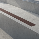 55mm Carborundum Stair Inserts, Custom Sizes 250-2000mm — Anti-Slip Infill Colour: Chestnut