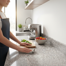 Premium Rounded Edge Granite Effect Upstand 3000mm for Kitchen Spaces - High-Quality Professional Grade for Industrial and Commercial Applications